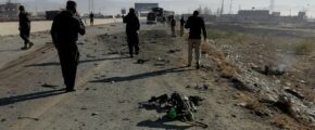 Suicide blast kills 3, including policeman